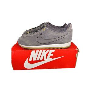 Women's Nike Cortez Suede Thunder Grey Sneakers Sz 7.5 Original Box